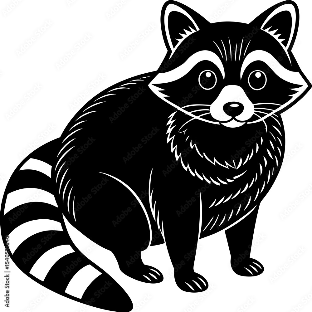 Obraz premium black cat cartoon