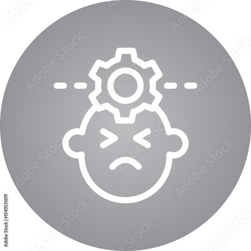 Setting single icon vector illustration