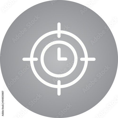 Target single icon vector illustration