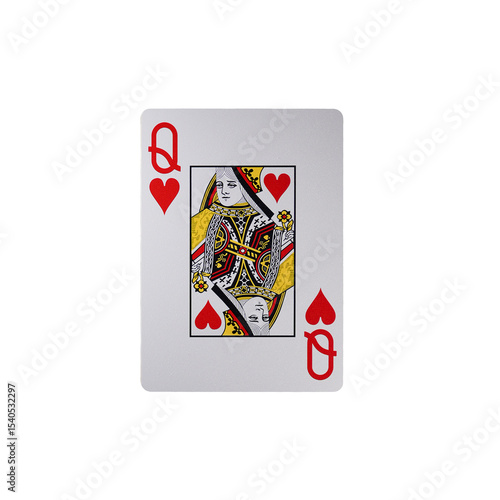 Full Deck: 52 Standard Playing Cards Photographed Individually and Isolated