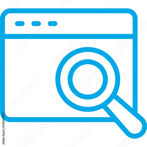 Website single icon vector illustration