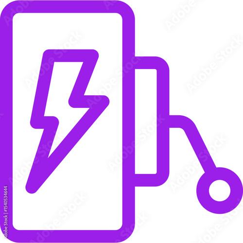 Power single icon vector illustration