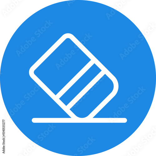 Eraser single icon vector illustration