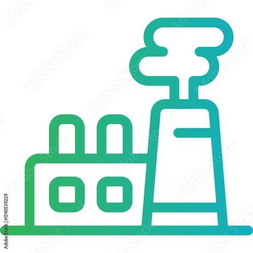 Factory single icon vector illustration