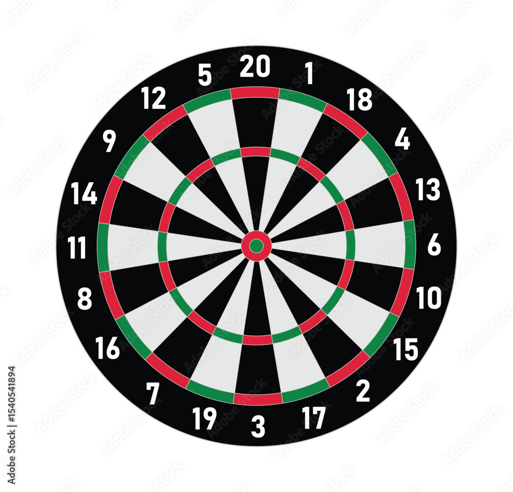 dartboard-target-illustration-bullseye-shop-target-flat-design dartboard-target-illustration-bullseye-shop-target-flat-design