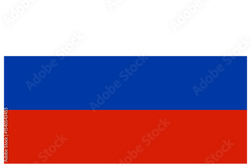 National flag of Russia russian