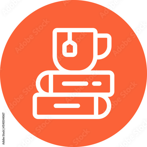 Tea single icon vector illustration