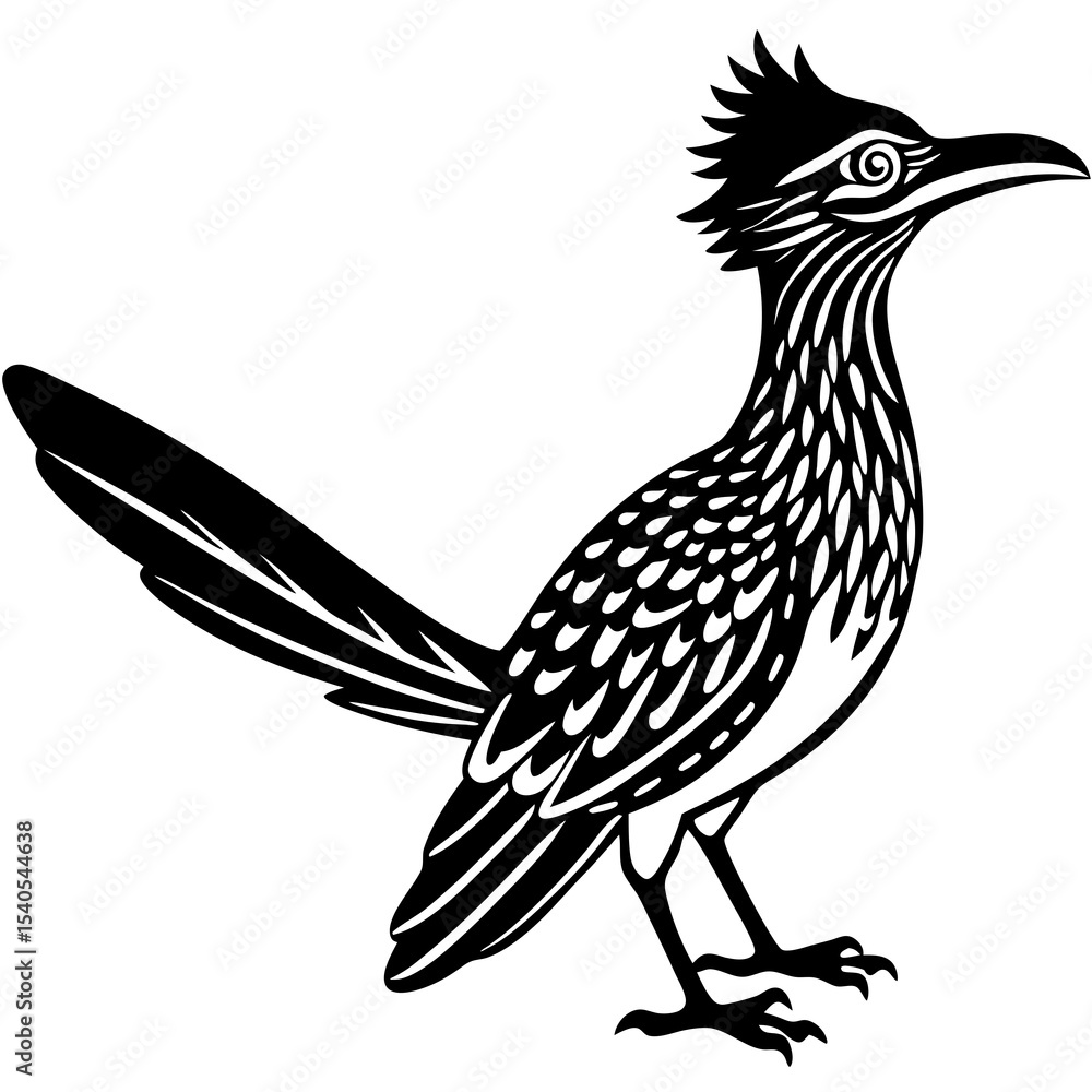 Obraz premium vector illustration of an eagle