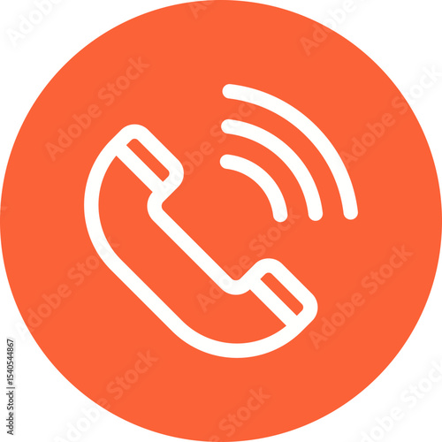 Call single icon vector illustration