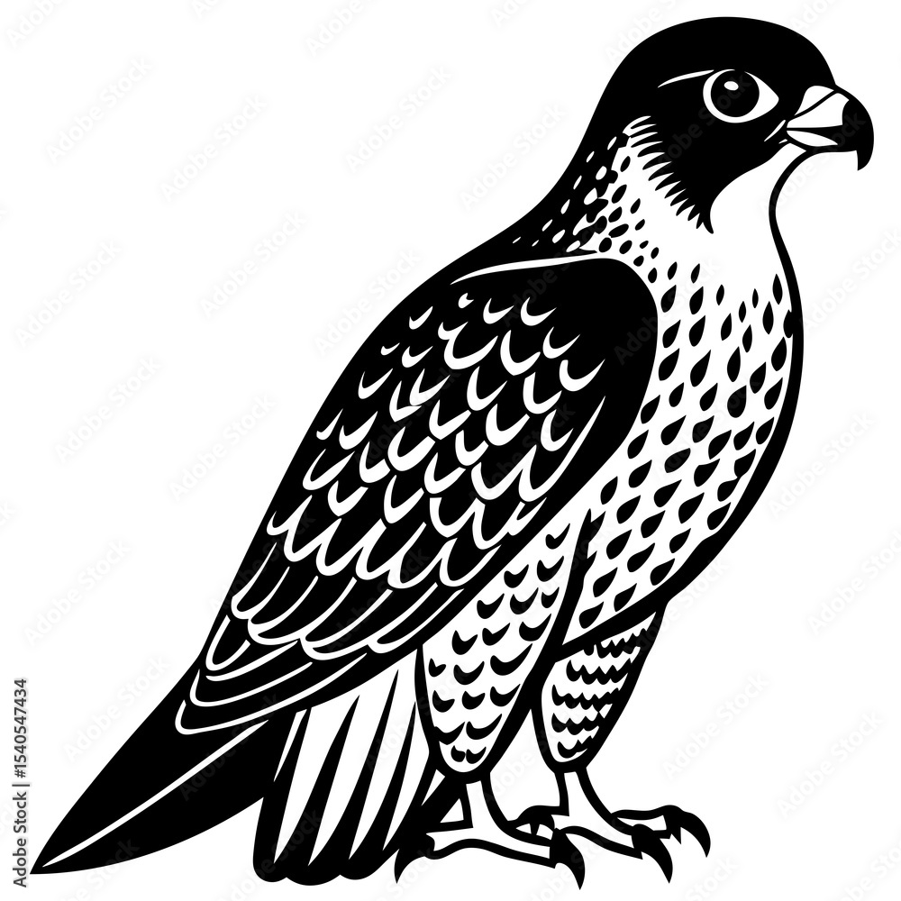 Fototapeta premium eagle on a white background