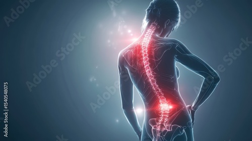 woman having back body ache during at home. adult female with muscle pain due to Piriformis Syndrome, Low Back Pain and Spinal Compression. Office syndrome and medical concept