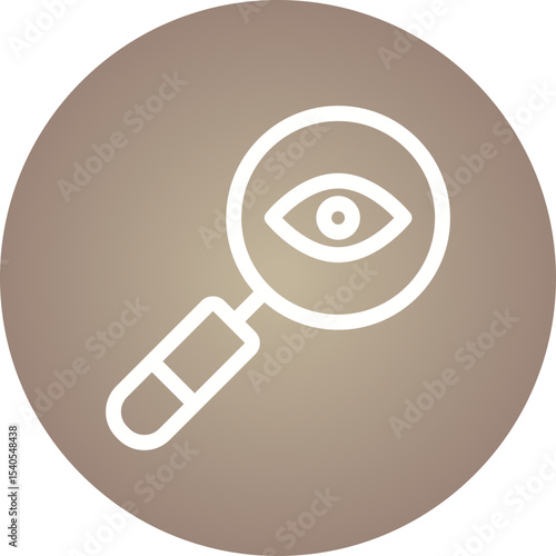 Search single icon vector illustration