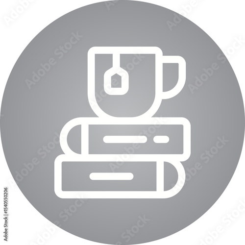 Tea single icon vector illustration