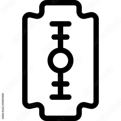 Razors single icon vector illustration