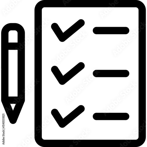 Todo list single icon vector illustration