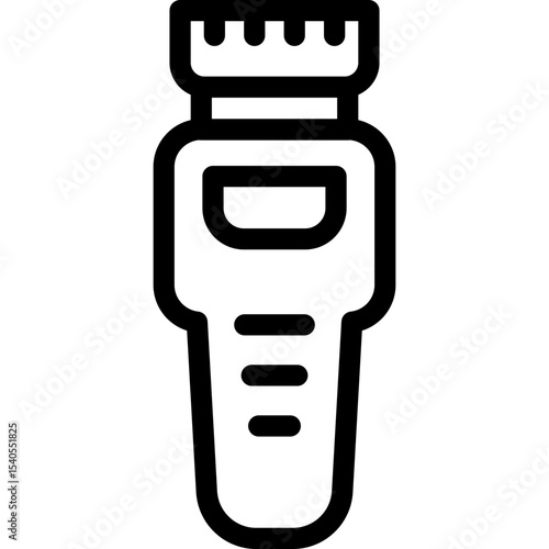 Trimmer single icon vector illustration