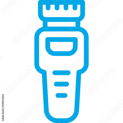 Trimmer single icon vector illustration
