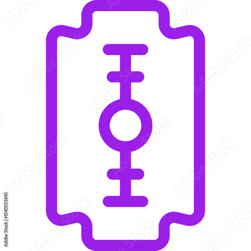 Razors single icon vector illustration