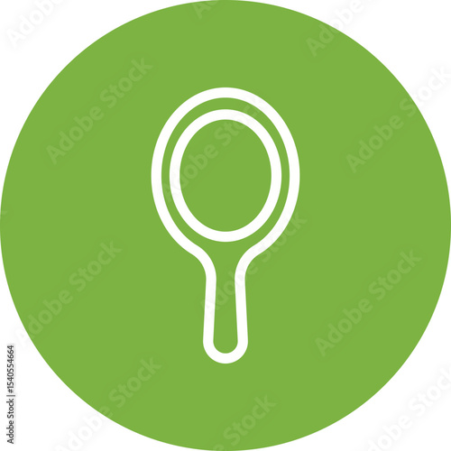 Mirror single icon vector illustration