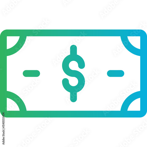 Cash single icon vector illustration