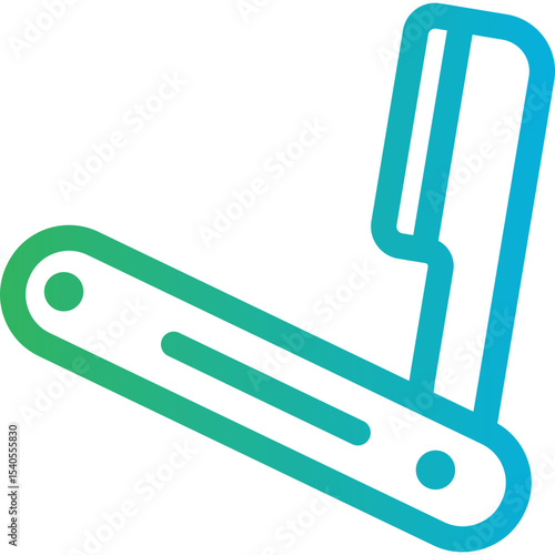 Razor single icon vector illustration