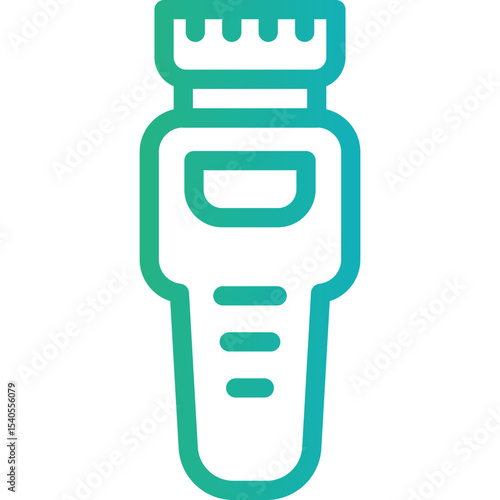 Trimmer single icon vector illustration