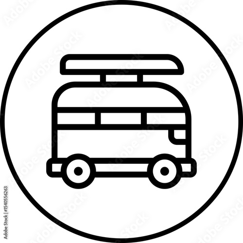 Car single icon vector illustration