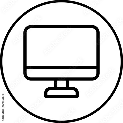 Sreen single icon vector illustration