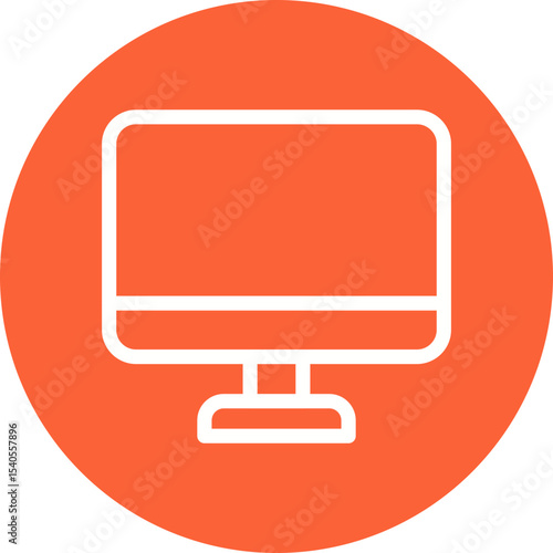 Sreen single icon vector illustration