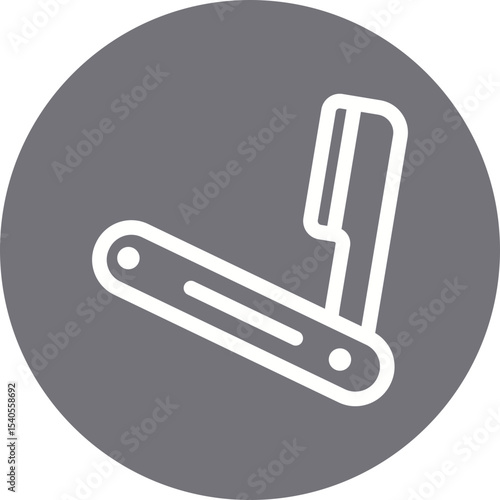 Razor single icon vector illustration