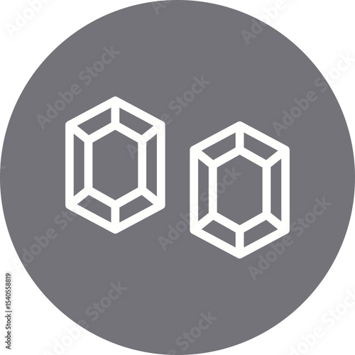 Stones single icon vector illustration