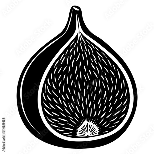 garlic on a white background