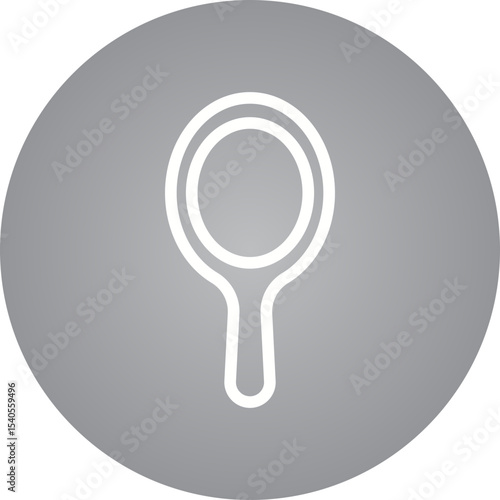 Mirror single icon vector illustration
