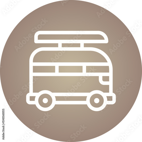 Car single icon vector illustration