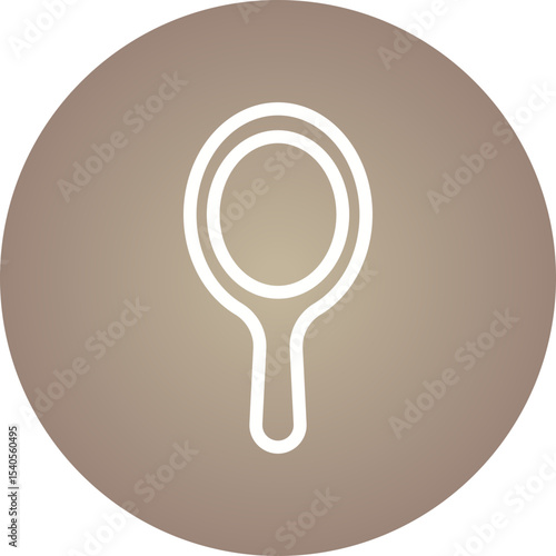Mirror single icon vector illustration