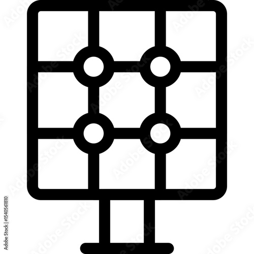 Solar single icon vector illustration