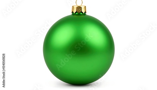 Green Christmas Ornament.