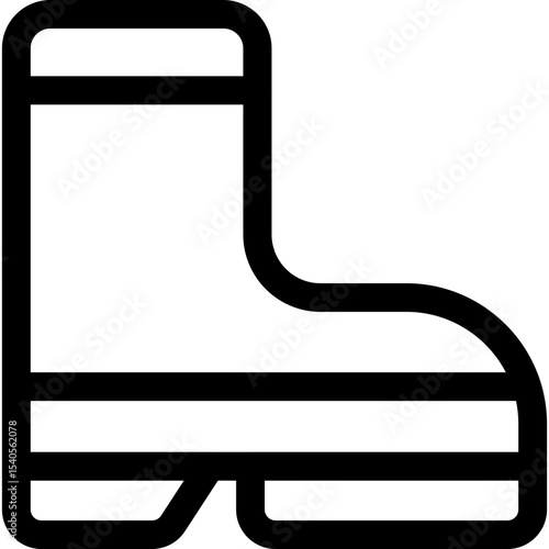 Boots single icon vector illustration