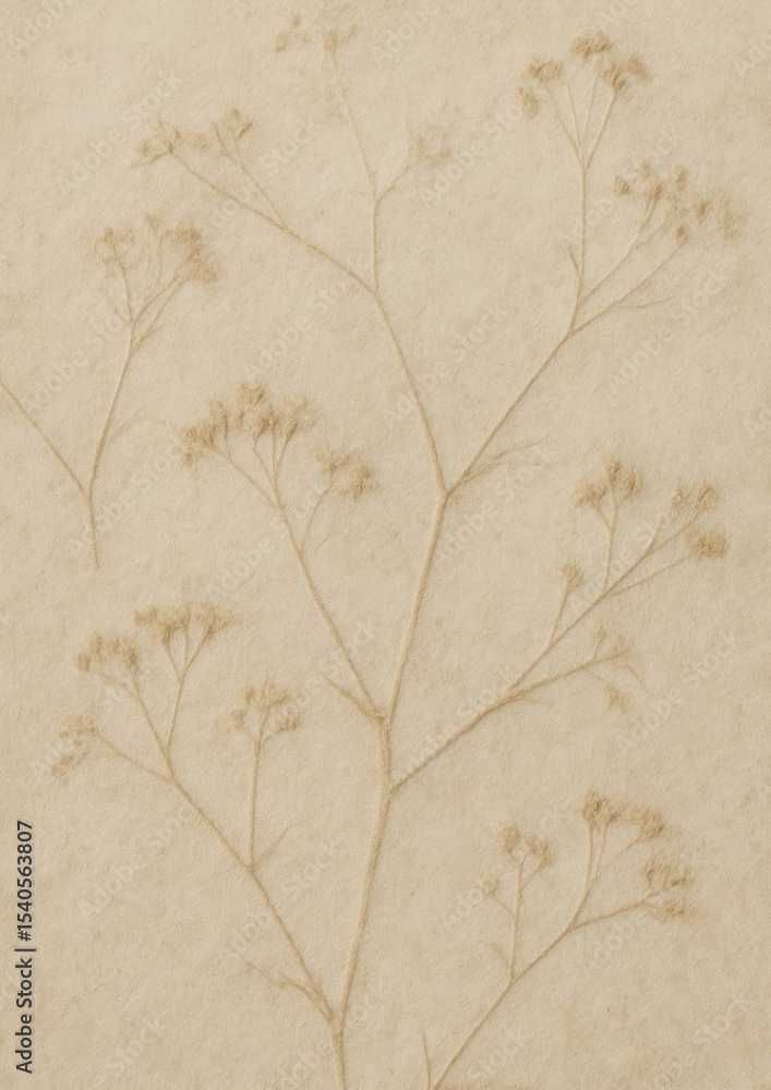 Fototapeta premium Delicate floral textured background