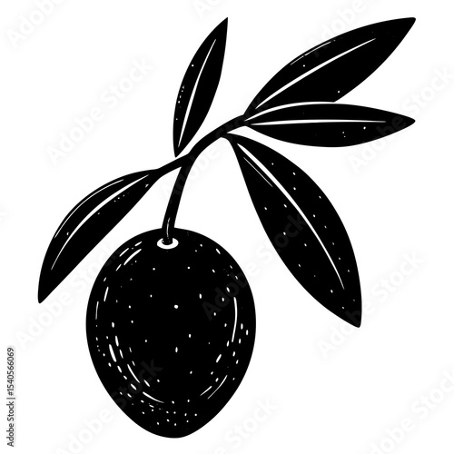 vector illustration of an apple tree