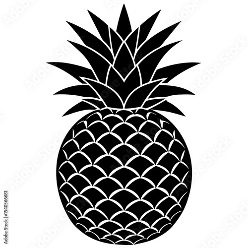 vector illustration of pineapple