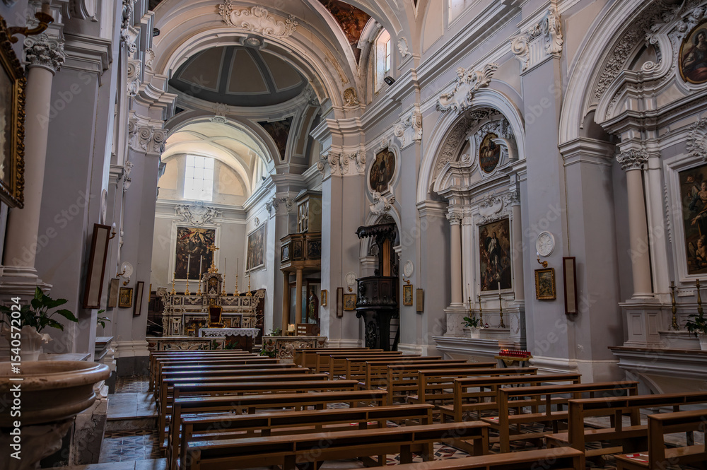 Fototapeta premium Isernia. Molise. The Church of S. Francesco 030525
