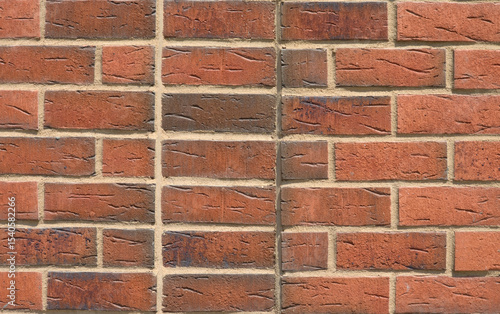 red brick background