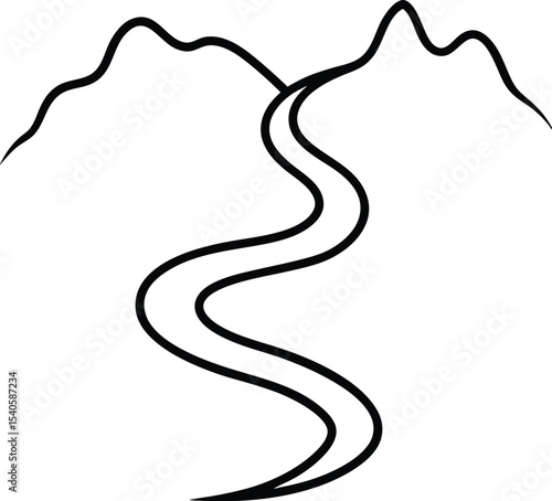 vector illustration of a snake