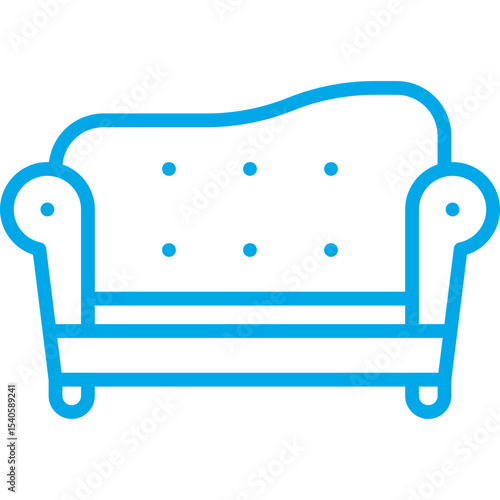 Sofas single icon vector illustration