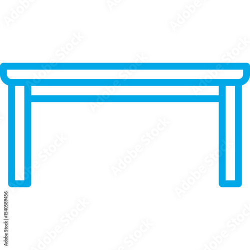 Table single icon vector illustration