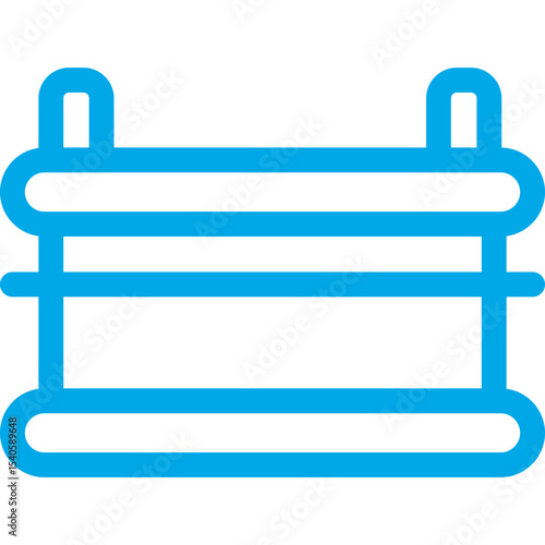 Battery single icon vector illustration