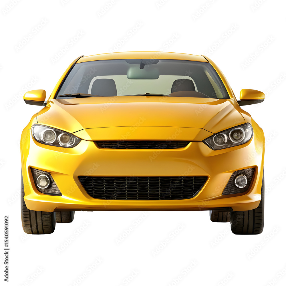 Yellow Car Front View – Bright and Eye-Catching Vehicle on Pure White Background
Yellow Car Front View – Bright and Eye-Catching Vehicle on Pure White Background