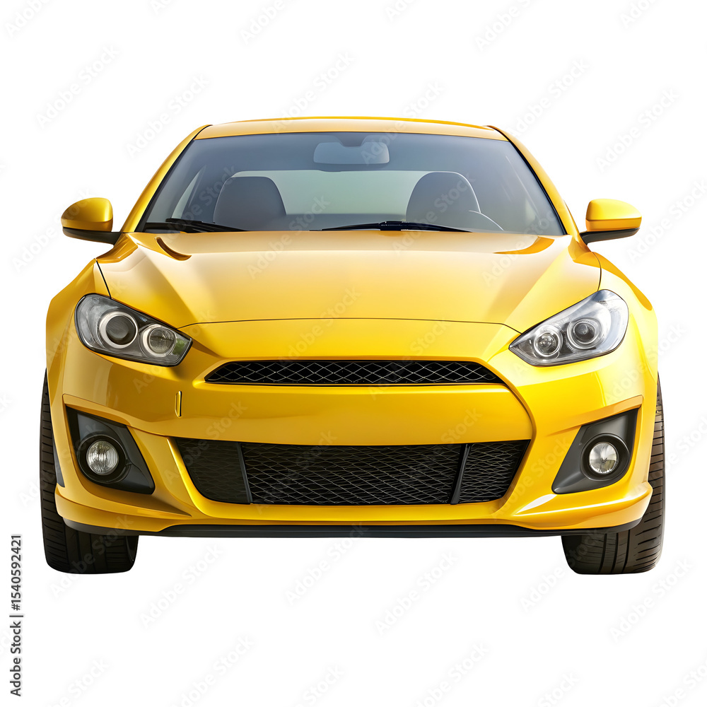 Yellow Car Front View – Bright and Eye-Catching Vehicle on Pure White Background
Yellow Car Front View – Bright and Eye-Catching Vehicle on Pure White Background