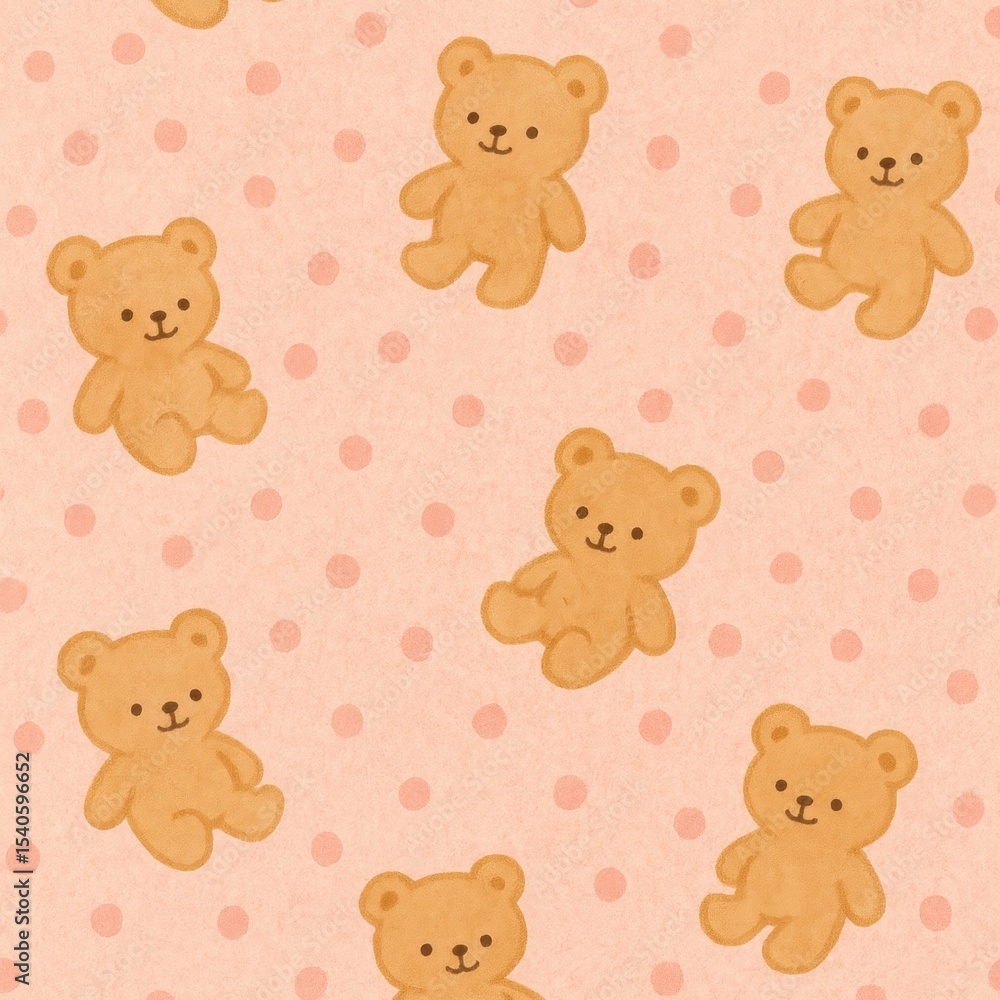 Cute teddy bear pattern Cute teddy bear pattern